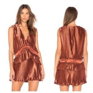Finders Keepers Stardust Ruffle Mini Dress XS